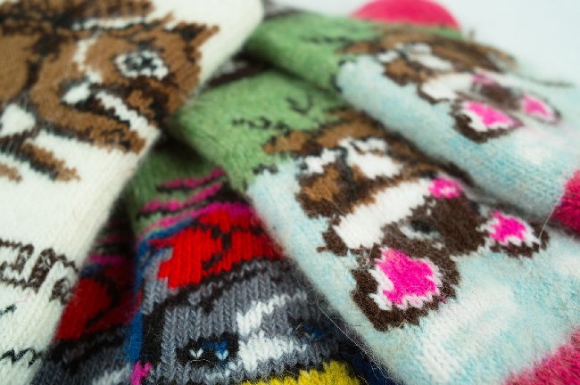 Вязаные шерстяные носки купить в Москве на Таганской