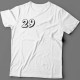 Именная футболка с объемным шрифтом и цепью 32
