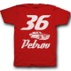 Именная футболка со спортивным шрифтом и гоночной машиной 5
