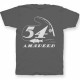 Именная футболка с печатным шрифтом и атрибутами рыбалки 70