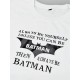 Мужская футболка с прикольным принтом "Always be yourself unless you can be batman"