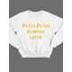 Мужской свитшот с принтом «Peter» / Модная толстовка без капюшона с прикольной надписью.