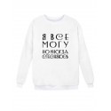 Модный свитшот - толстовка без капюшона с принтом "Я ВСЕ МОГУ, но иногда стесняюсь"