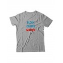 Футболка для мужчины с оригинальной надписью "Block Chains Matter"/Прикольная