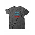 Футболка для мужчины с оригинальной надписью "Block Chains Matter"/Прикольная