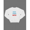 Мужской свитшот со смешным принтом "Block Chains Matter"/ Забавная толстовка без капюшона
