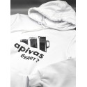 Смешная худи с классным принтом "apivas будет"