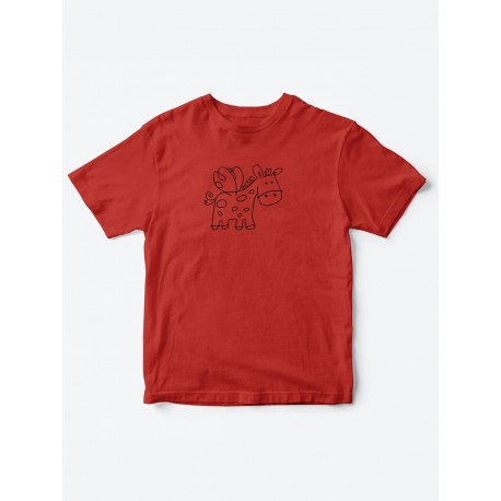 Прикольные футболки для мальчика и для девочки Жираф | Клевые детские футболки с необычными принтами