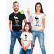 Футболки для всей семьи с крутым принтом "Elf family" | Фэмили лук для семьи | Футболки Family Look
