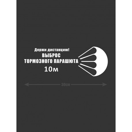 Наклейка на машину с оригинальным принтом | Смешной стикер на кузов авто с прикольной надписью