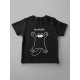 Футболка Family Look с принтом "Кот" в одном стиле для всей семьи с ребенком