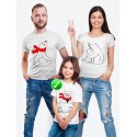 Одежда Family Look, футболка с принтом "Мишки" в одном стиле для всей семьи с ребенком