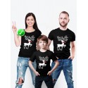 Футболка из комплекта Family Look Олень | Футболки Фэмили Лук для всей семьи в одном стиле