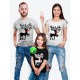 Футболка из комплекта Family Look Олень | Футболки Фэмили Лук для всей семьи в одном стиле