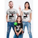 Футболка из комплекта Family Look Олень | Футболки Фэмили Лук для всей семьи в одном стиле