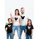 Футболка из комплекта Family Look Микки Маус | Футболки Фэмили Лук для всей семьи в одном стиле