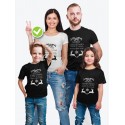 Футболки Family Look для всей семьи Merry Christmas & Happy New Year/Фэмили Лук