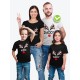 Футболки Фэмили Лук для мамы, дочки, папы, сына Носики & Рога / Family Look для всей семьи