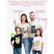 Футболки Family Look для всей семьи в одном стиле с принтом Kitties family