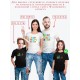 Футболки family look для всей семьи с принтом Best ever | Прикольные одинаковые семейные футболки