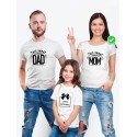 Футболки family look для всей семьи с принтом This is what awesome | Прикольные одинаковые семейные