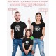 Футболки family look для всей семьи с принтом This is what awesome | Прикольные одинаковые семейные