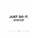 Наклейки на авто с принтом Just do it popozje | Стикеры для любых твердых поверхностей, стекол