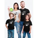 Футболки family look с принтом Boo family | Футболки в одном стиле