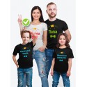 Футболка женская family look мама дочь