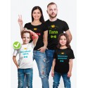 Футболка для мальчика Family look принц