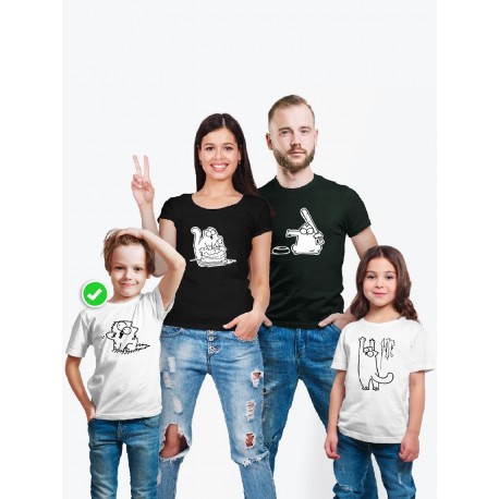 Футболки Фэмили Лук одежда Family Look