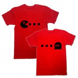Парные футболки "Pacman"