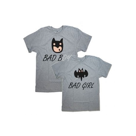 Парные футболки "Bad Boy&Bad Girl"