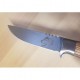 Охотничий нож Волк-1, длина лезвия 13 см, с гравировкой