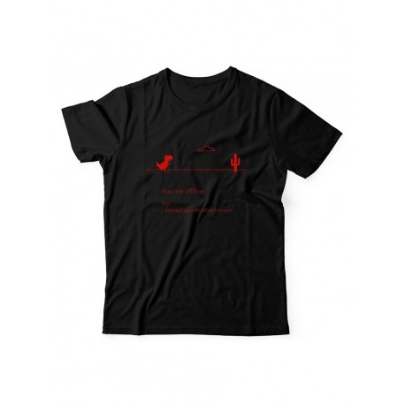 Мужская футболка You are offline