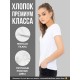 Модная женская футболка с принтом "Рожденная в России"