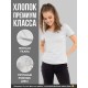 Качественная хлопковая футболка для женщин Coma / Прикольные надписи на футболках