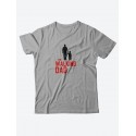 Стильная мужская футболка с надписью The walking dad / Подарок мужчине оригинальные футболки