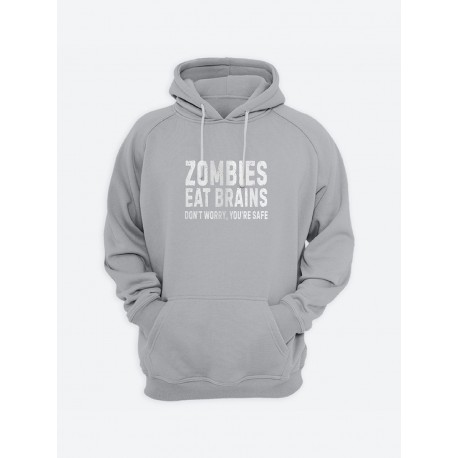 Мужская толстовка с капюшоном с принтом "Zombies"