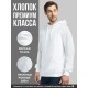 Мужская толстовка с капюшоном с принтом "Че пялишься?"