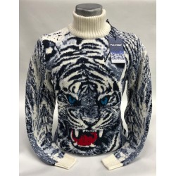 Мужской свитер с тигром 230-403