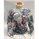 Шерстяной свитер "Дед Мороз" 130-002