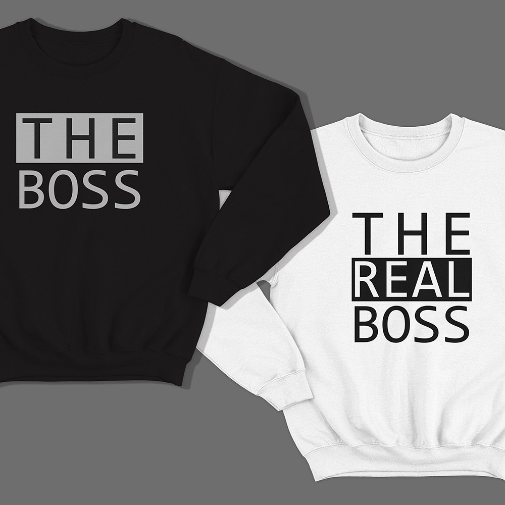 the boss the real boss sweatshirt