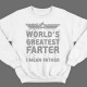 "World's greatest farter. I mean father"