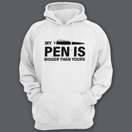 "My pen is bigger than yours" 