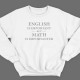 "English is important but math is importanter"